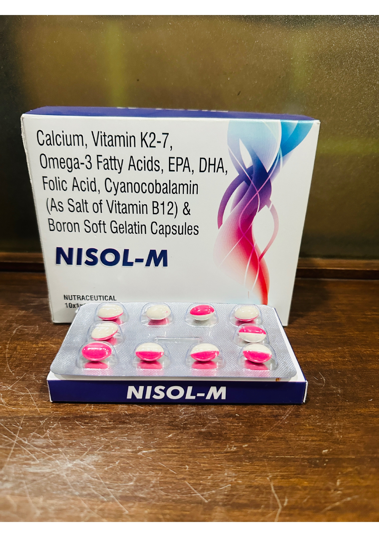 NISOL-M Soft Gelatin Capsules