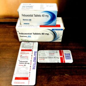 Febuxostat Tablets 40 mg & 80 mg (Sanxo-40 & 80)